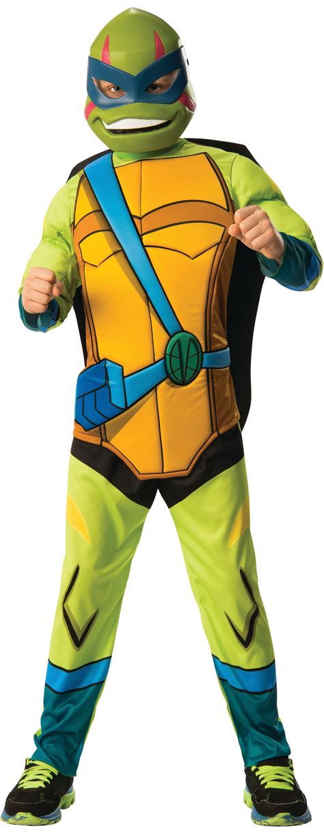 Teenage mutant ninja turtles halloween costumes - Includes. Printed Jumpsuit with Boot Covers, 2D Shell and Half Mask. Prepare your little hero for an action-packed Halloween with our Teenage Mutant Ninja Turtles Raphael Boy's Costume! This year, your tyke will exude fierceness and unwavering power as they transform into their favorite hot-headed turtle With this incredible set, you'll receive ... 
